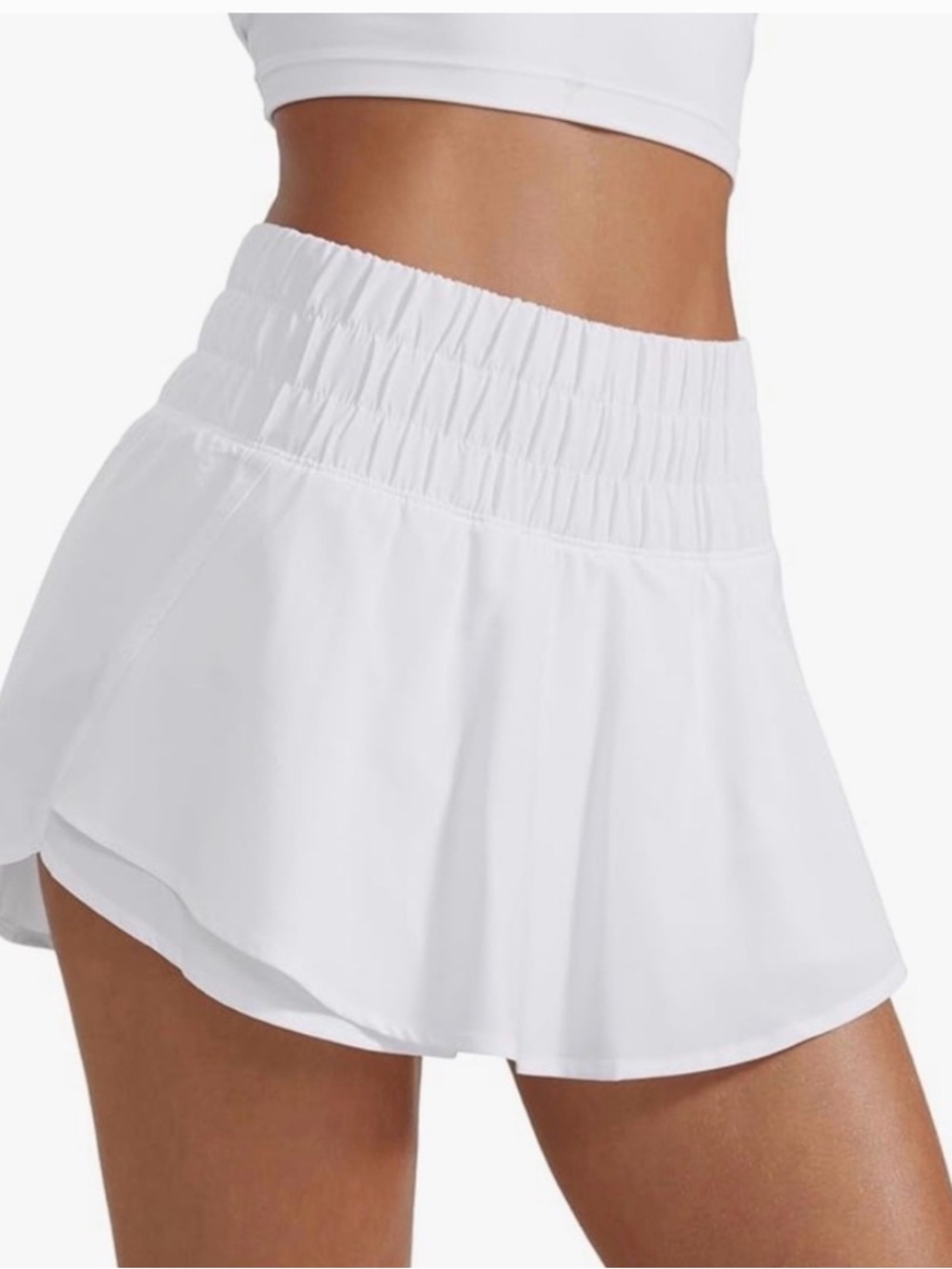 Never worn tennis whites White Women's Athletic Skort